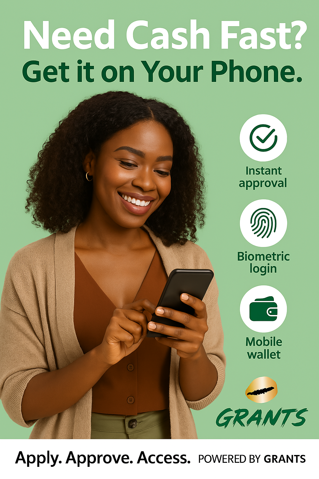 Money When You Need It, Right From Your Phone