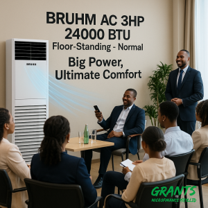 BRUHM FLOOR STANDING AC WITH KIT