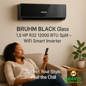 BRUHM BLACK INVERTER AC WITH KIT