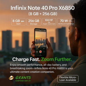 INFINIXNote40proX6850 256+8