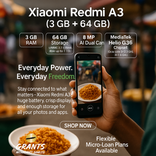 Redmi A3x3+64