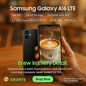 SAMSUNGA16 LTE 8+256GB