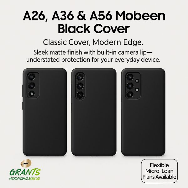 A26, A36 & A56 Mobeen Black cover
