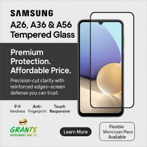 A26, A36 & A56 tempered glass