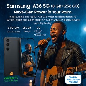 SAMSUNGA36 5G 8+256GB