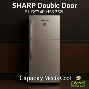 SHARP DOUBLE DOOR