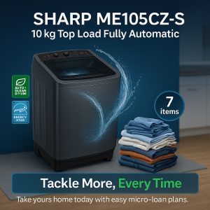 SHARP TOP LOAD