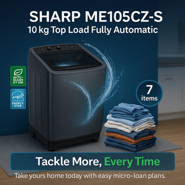 SHARP TOP LOAD