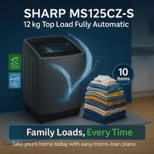 SHARP TOP LOAD