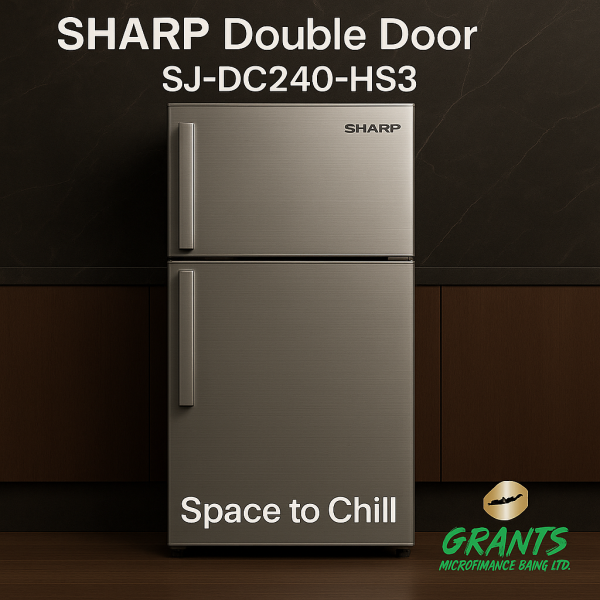 SHARP DOUBLE DOOR