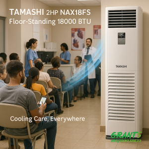 TAMASHI  FLOOR STANDING AC  WITH KIT