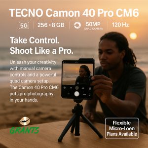 TECNOCamon 40 ProCM6 256+8