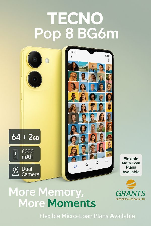 TECNOPop 8BG6m 64+2