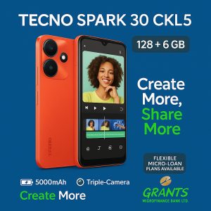 TECNOSpark 30CKL5 128+6